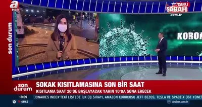 Sokağa çıkma kısıtlamasına dakikalar kala İstanbul’da son durum