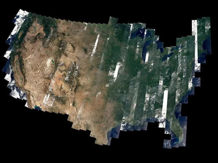 Uzay’dan 11 milyar piksellik fotoğraf