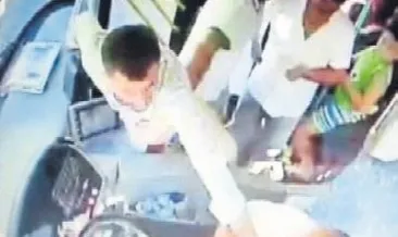 Şoföre yumruklu saldırı