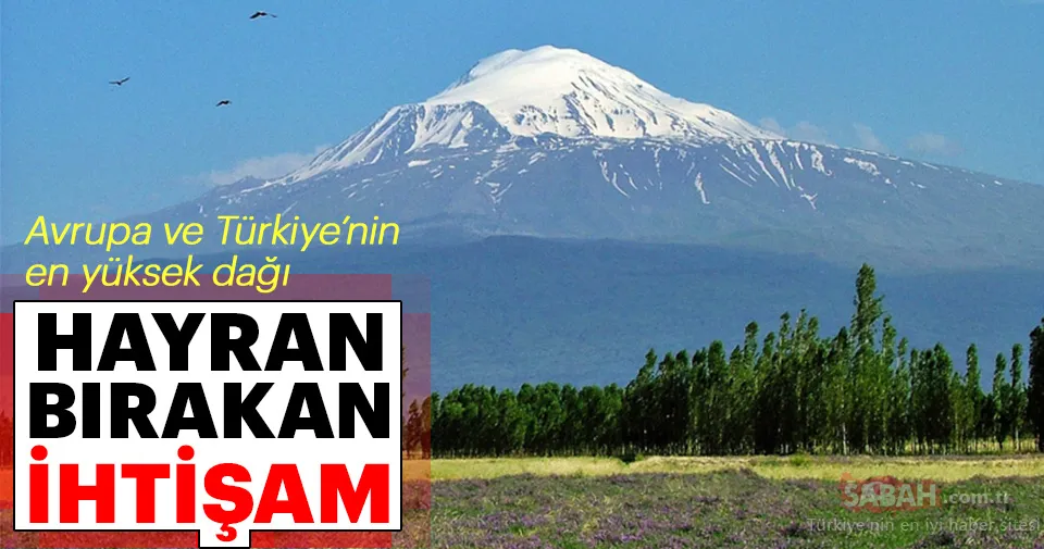 bulutlarla butunlesen agri dagi