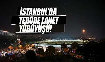 İstanbul’da terör protestosu