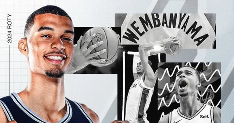 Wembanyama, NBA’de yılın çaylağı seçildi