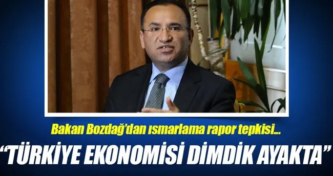 ’’Türkiye ekonomisi ısmarlama Moody’s raporuyla krize girecek bir ekonomi değildir’’