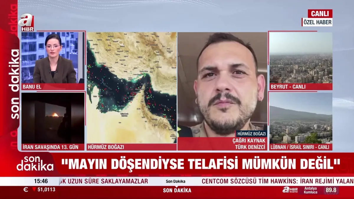 ABD-İsrail İran savaşında 13. gün! Hürmüz Boğazı’ndaki Türk denizci A Haber’e konuştu videosunu izle