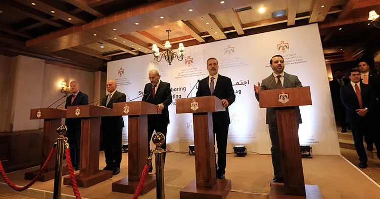 Amman’daki 5’li zirvede DEAŞ’la mücadele vurgusu! Ortak operasyon odası kurulacak