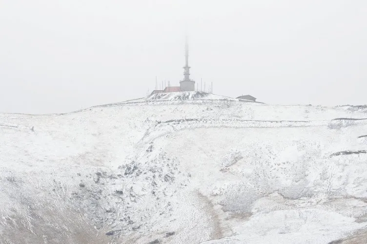 Doğu Anadolu’da yüksek kesimlerde kar yağışı etkili oldu