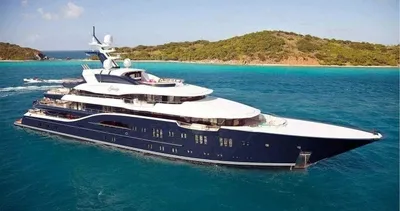 Denizde kraliyet ihtişamı! 150 milyon dolarlık yüzen sarayın detayları gündem oldu