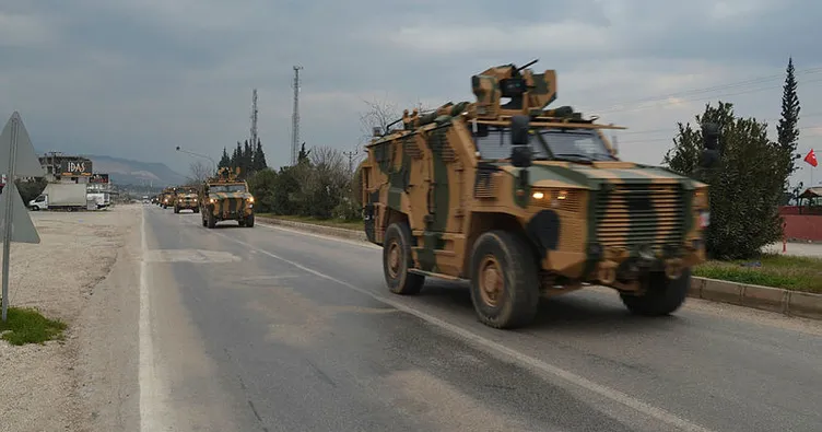 Hatay-Suriye sınır hattına askeri sevkiyat