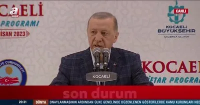 Başkan Erdoğan: 7’li Koalisyon’un tek vaadi Kandil’in talimatlarını yerine getirmek | Video
