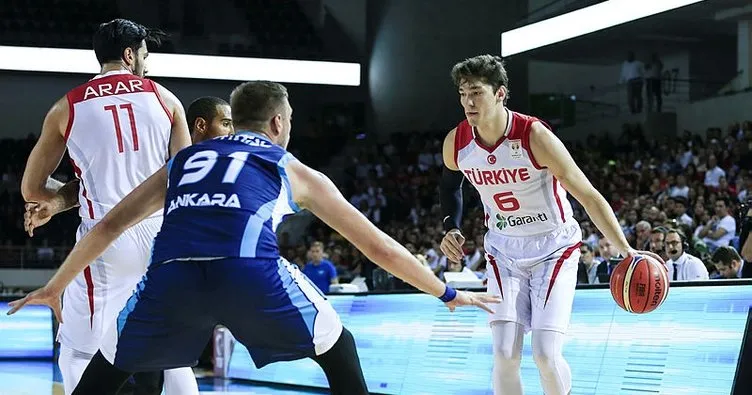 Türkiye Milli Basketbol Takımı, Türk Telekom’u mağlup etti
