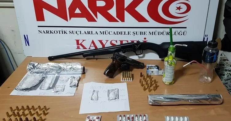 Kayseri’de uyuşturucu operasyonu: 14 gözaltı