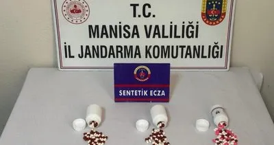 Uyuşturucu hapla yakalandılar #manisa