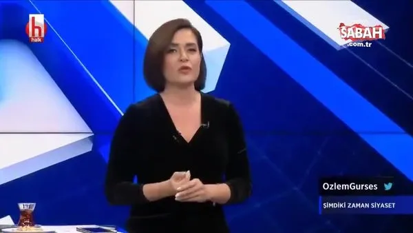 Halk TV'de koronavirüs skandalı! Özlem Gürses test sonucunu beklemeden canlı yayına çıktı! | Video