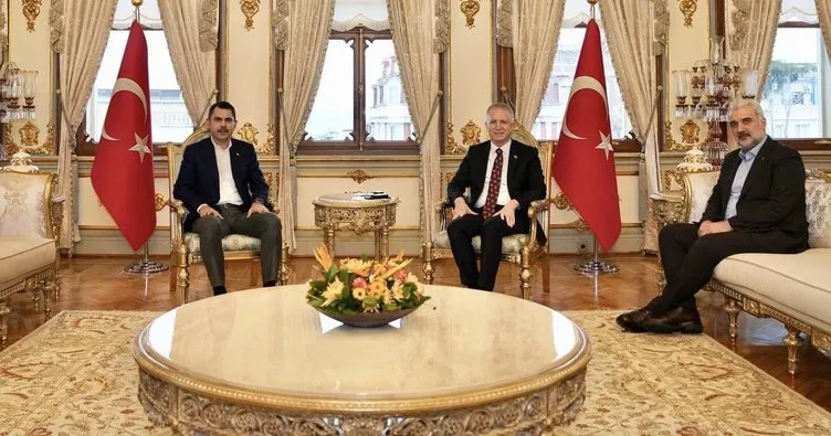 Murat Kurum’dan İstanbul Valisi Gül’e ziyaret