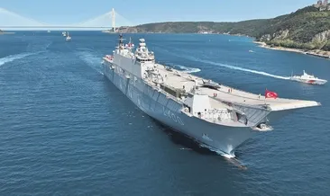 Boğaz’da görkemli geçiş