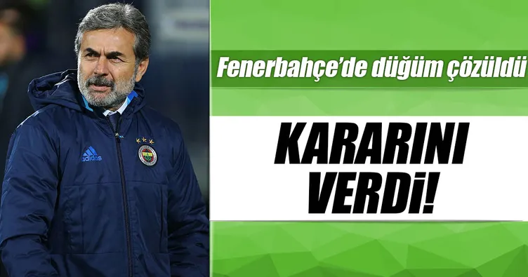 Aykut Kocaman kararını verdi