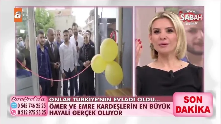 Esra Erol sayesinde hem annelerine, hem de berber dükkanlarına kavuştular | Video