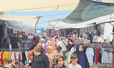 Uzun Çarşı’da bayram bereketi #hatay
