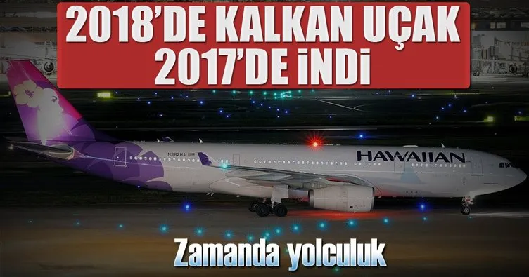 2018’de kalkan uçak 2017’de indi