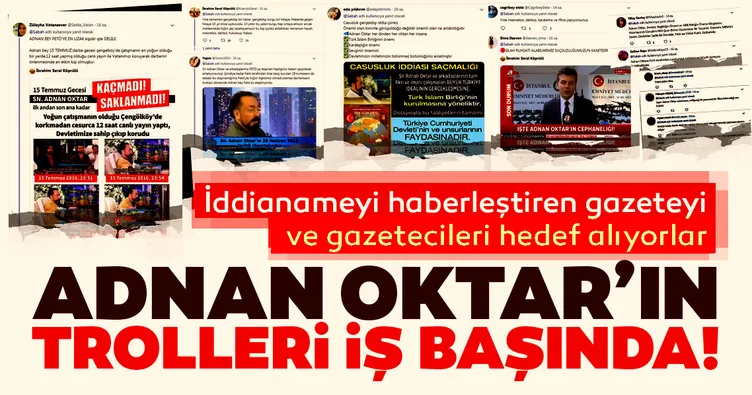 Adnan Oktar’ın troll ordusu iş başında