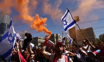 İsrail sokakları karıştı! Netahyahu’ya tepki büyüyor