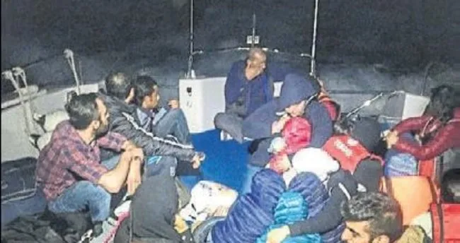 Alanya ve Kaş’ta 45 göçmen yakalandı
