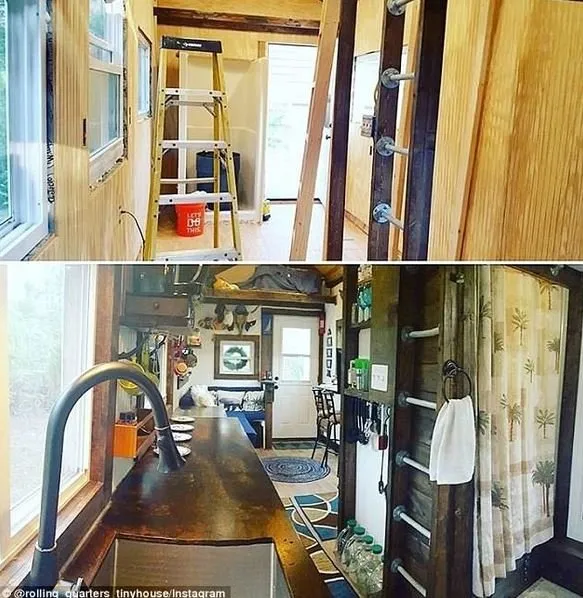 1400 dolara kendi evini yaptı!