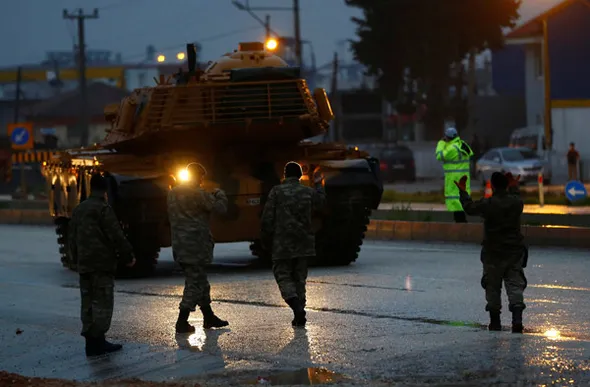 Reuters Afrin harekatını dünyaya böyle duyurdu!