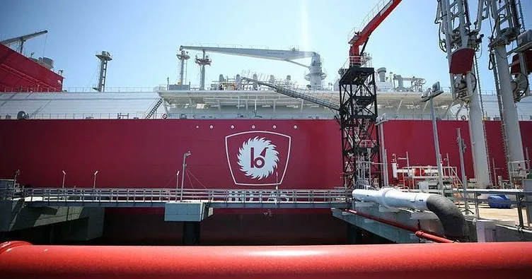İlk LNG gemimiz Ertuğrul Gazi Türkiye’ye geldi