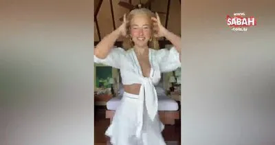 Burcu Esmersoy Instagram’dan paylaştığı dans videosuyla ilgi odağı oldu | Video