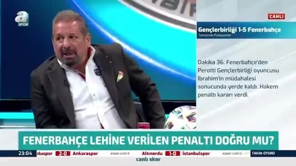 Erman Toroğlu Gençlerbirliği - Fenerbahçe maçındaki penaltıyı değerlendirdi!