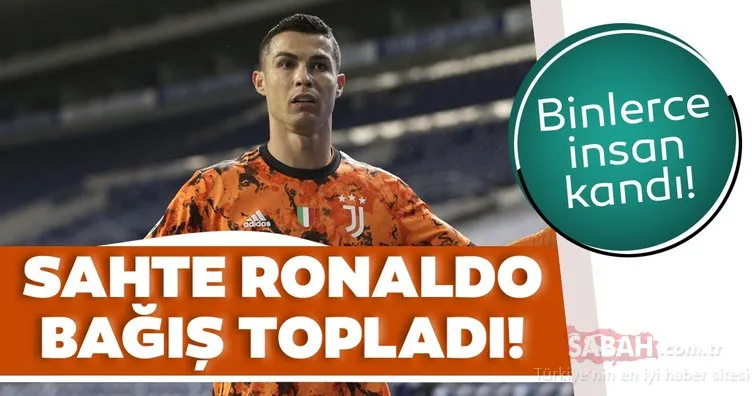 Sahte Cristiano Ronaldo hesabıyla TikTok’ta insanlardan bağış topladı!