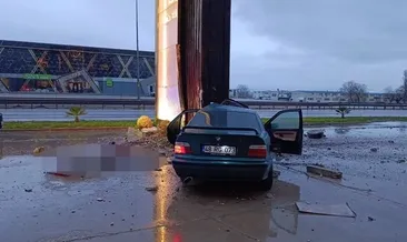 Bayram yolu kana bulandı: 1 ölü, 2 yaralı