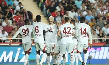 Galatasaray Antalyaspor’u deplasmanda mağlup etti