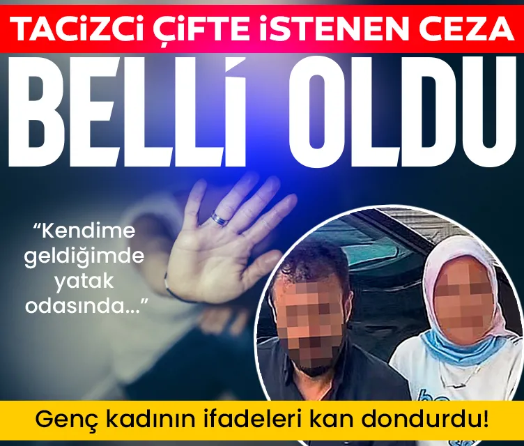 Tacizci çifte 49’ar yıl istendi
