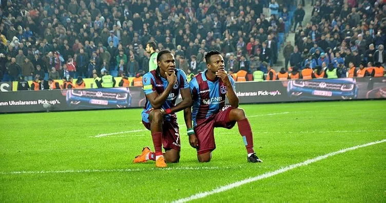 Trabzonspor yabancılarıyla zirve yarışında