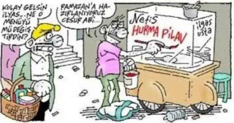 Tiklanma Rekoru Kiran Ramazan Karikaturleri Galeri Yasam