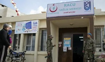 Sağlık Bakanlığı Afrin’in Racu beldesinde sağlık merkezi açtı