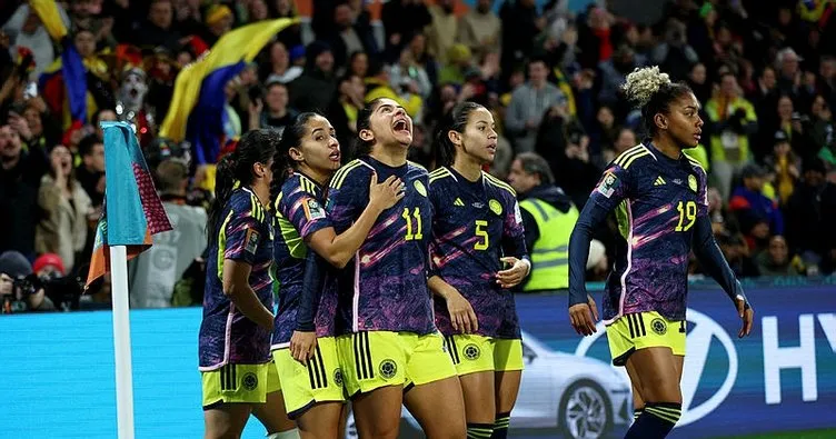 Kolombiya, Kadınlar Dünya Kupası’nda çeyrek finale yükseldi!