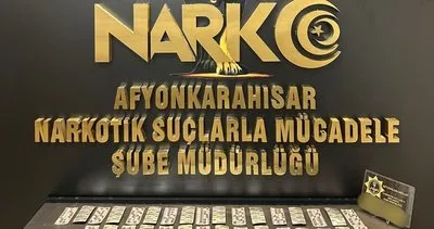 Afyon’da 503 adet uyuşturucu madde ele geçirildi #afyonkarahisar
