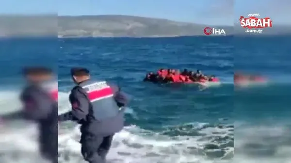 Kurtarılan düzensiz göçmenler Yunan zulmünü anlattı: 