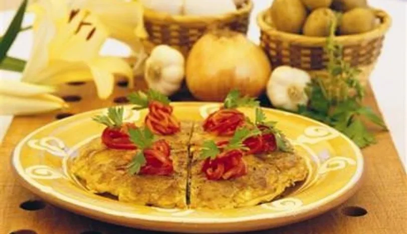 İspanyol Usulü Patatesli Omlet