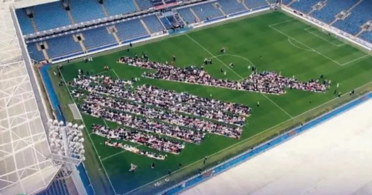 Blackburn stadını namaz için açtı