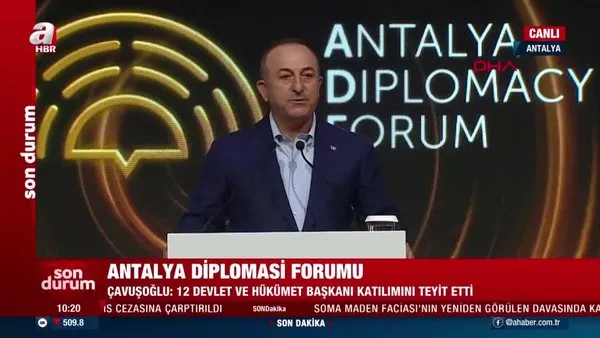 Antalya'da iki önemli zirve: Bakan Çavuşoğlu'ndan önemli açıklamalar | Video