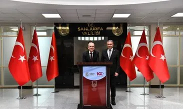Hazine ve Maliye Bakanı Mehmet Şimşek Şanlıurfa’da