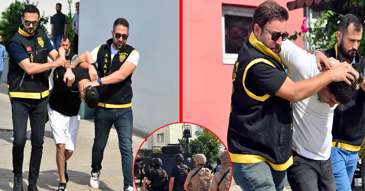 Adana’da nefes kesen operasyonda gözaltına alınmıştı! Polise el bombasıyla direnen şüpheli tutuklandı