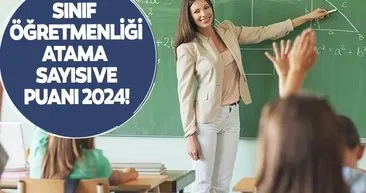 20 BİN ÖĞRETMEN ATAMASI 2024: Sınıf Öğretmenliği atama puanı ve kontenjanı açıklandı mı?
