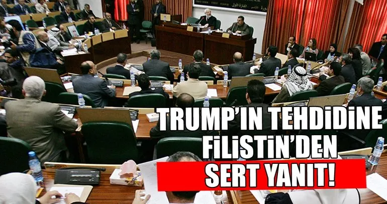 Trump’ın yardım kesme tehdidine Filistin’den sert yanıt!