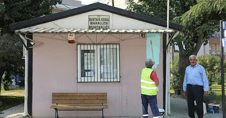 Turgutlu’daki muhtarlık binaları da yenileniyor