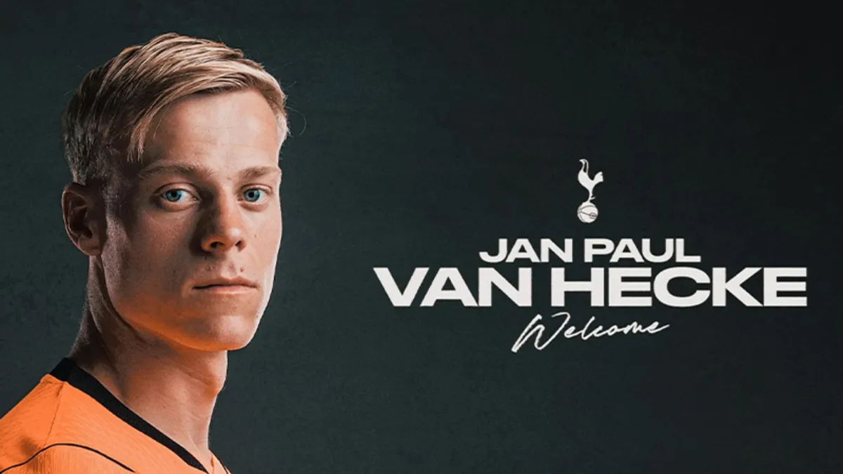 Jan Paul van Hecke, Tottenham formasıyla.
